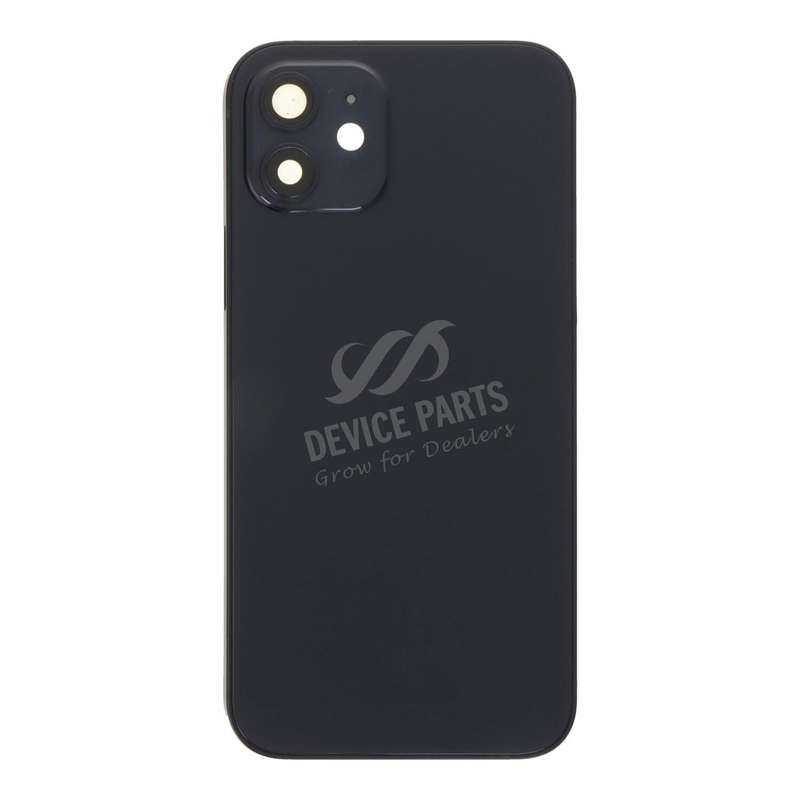 Middle Frame + Battery Door + Back Camera Lens and Bezel + Side Buttons + SIM Card Tray with Magn...