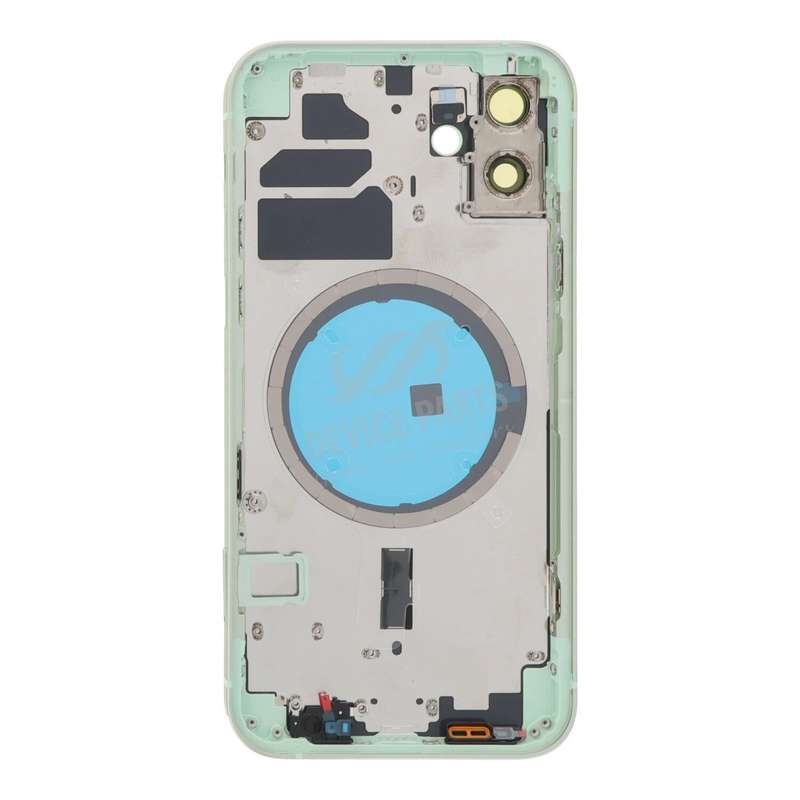 Middle Frame + Battery Door + Back Camera Lens and Bezel + Side Buttons + SIM Card Tray with Magn...