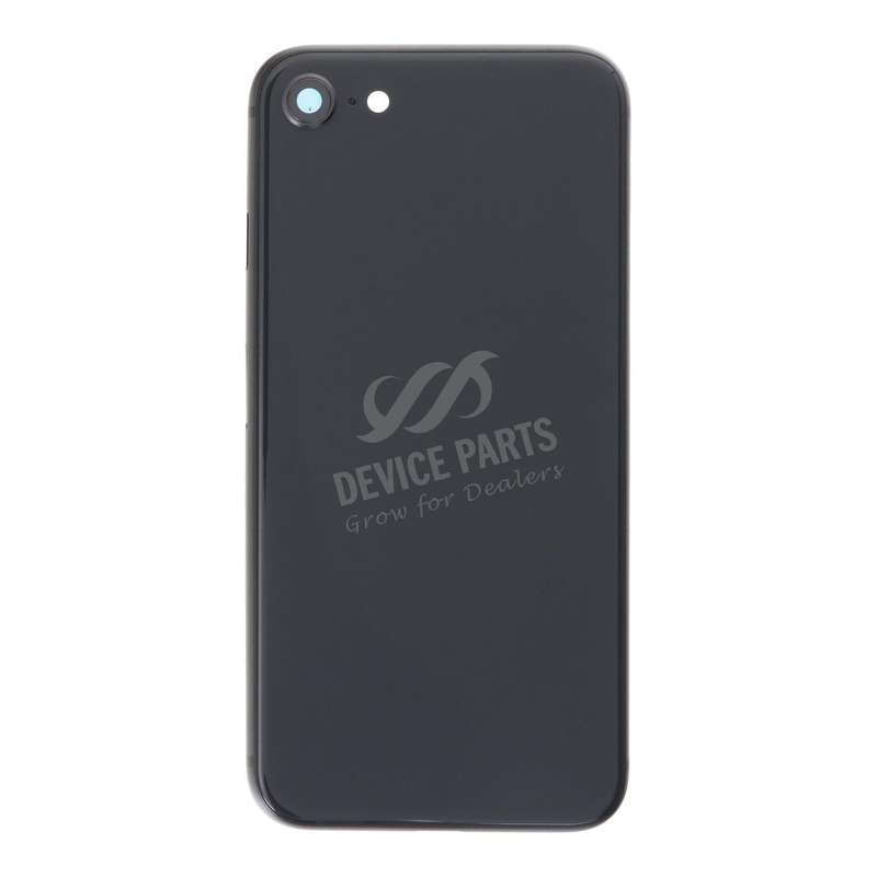 Middle Frame + Battery Door + Back Camera Lens and Bezel + Side Buttons + SIM Card Tray with Spea...