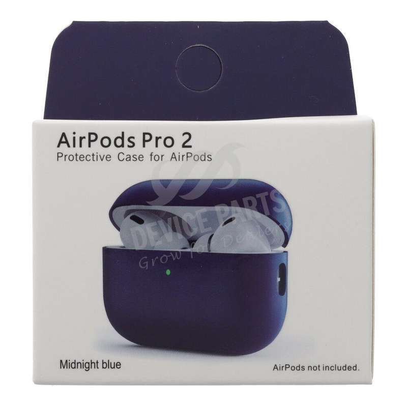 Ultra-thin Liquid Silicone Case for AirPods Pro 2nd Midnight Blue
