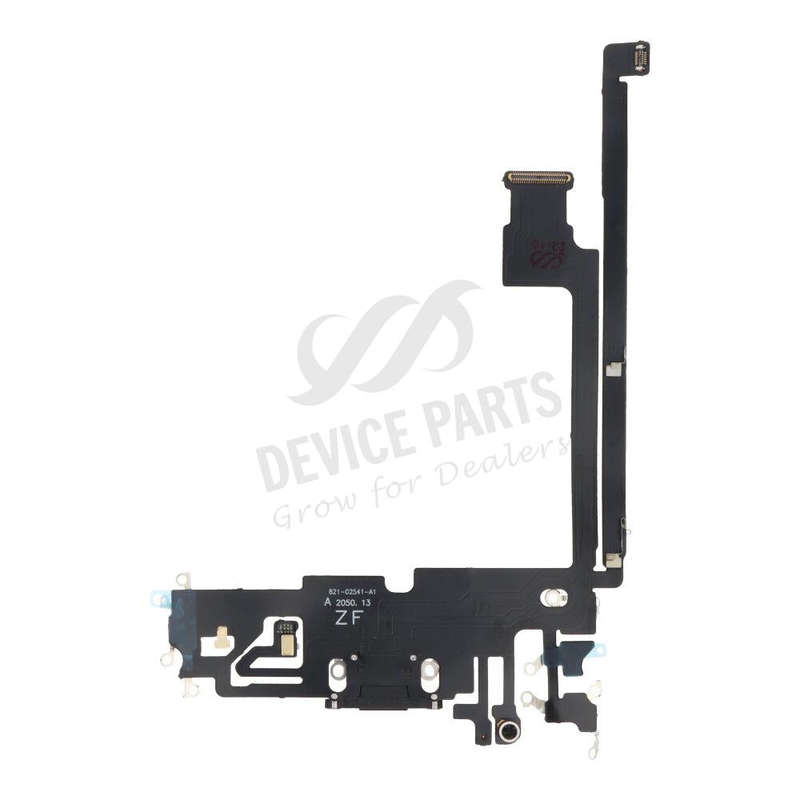 Charging Port Flex Cable for iPhone 12 Pro Max Black HQ