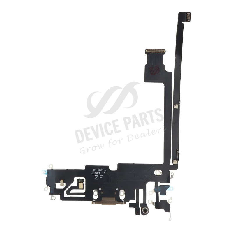 Charging Port Flex Cable for iPhone 12 Pro Max Gold HQ