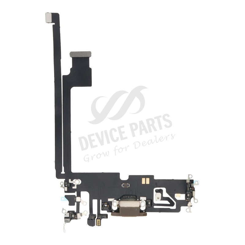 Charging Port Flex Cable for iPhone 12 Pro Max Gold HQ