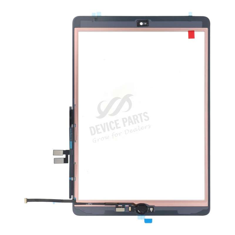 Touch Screen + Touch Screen Adhesive with Home Button Flex Cable for iPad 10.2 2019(iPad 7th)/10....