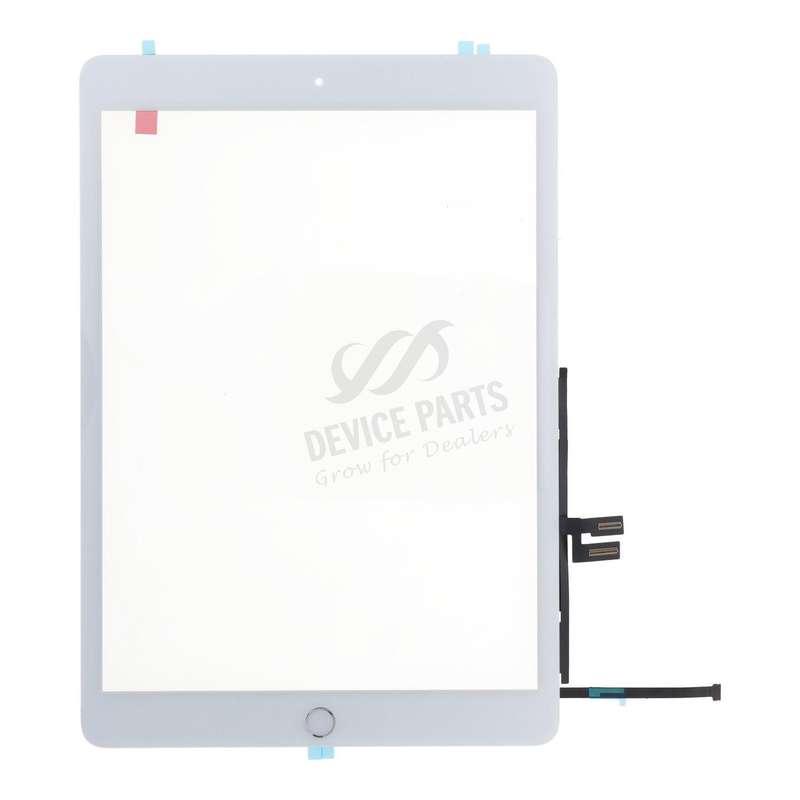 Touch Screen + Touch Screen Adhesive with Home Button Flex Cable for iPad 10.2 2019(iPad 7th)/10....