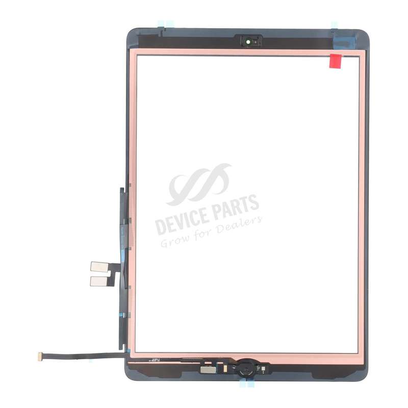 Touch Screen + Touch Screen Adhesive with Home Button Flex Cable for iPad 10.2 2019(iPad 7th)/10....