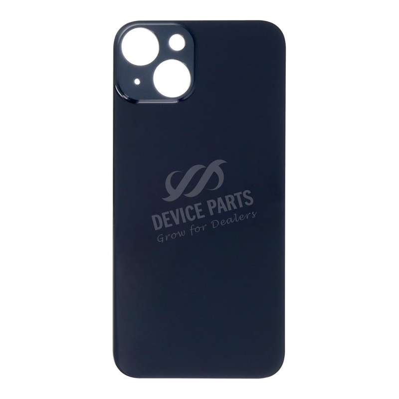 Battery Door with Adhesive for iPhone 14 Large Hole Black OEM