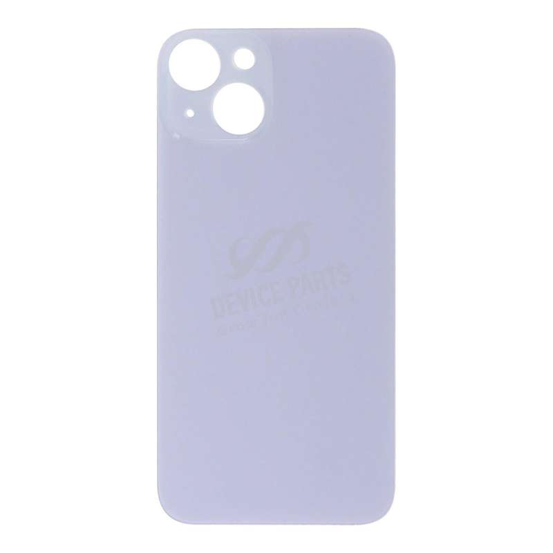 Battery Door with Adhesive for iPhone 14 Large Hole Purple HQ