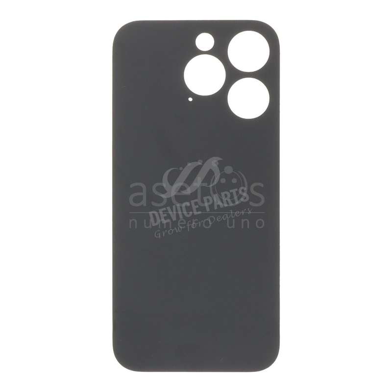 Battery Door with Adhesive for iPhone 14 Pro Large Hole White HQ