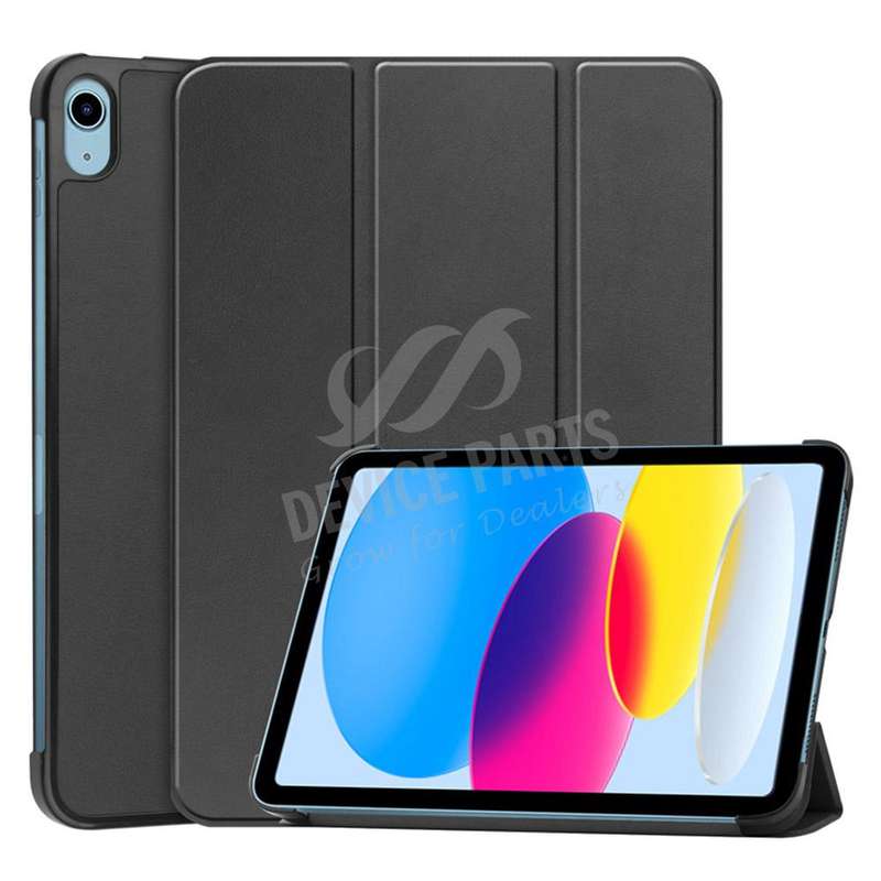 Triple Folding Case for iPad 2022(iPad 10th)/2025(11th) Black