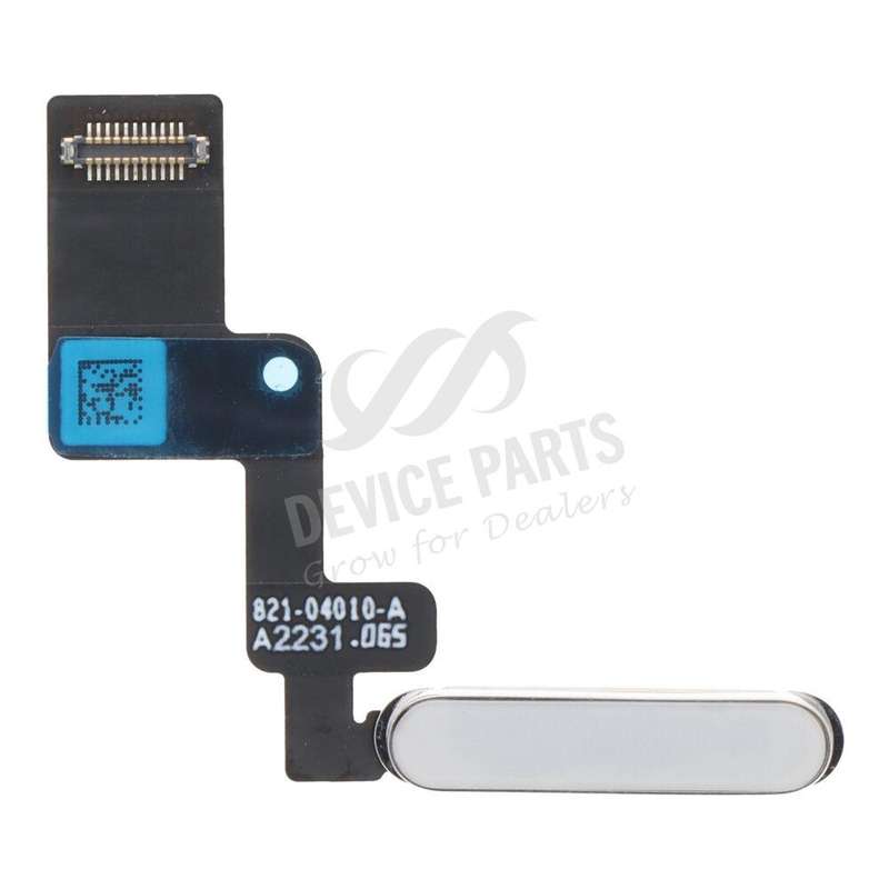 Power Button&Fingerprint Sensor Flex Cable for iPad Air 2022/Air 5 Silver Ori