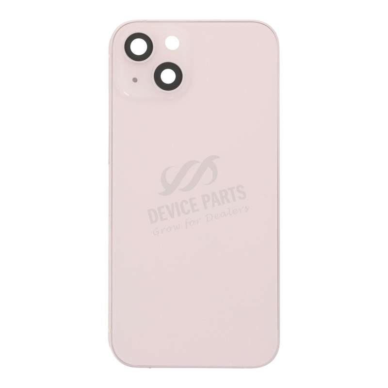 Middle Frame + Battery Door + Back Camera Lens and Bezel + Side Buttons + SIM Card Tray with Magn...