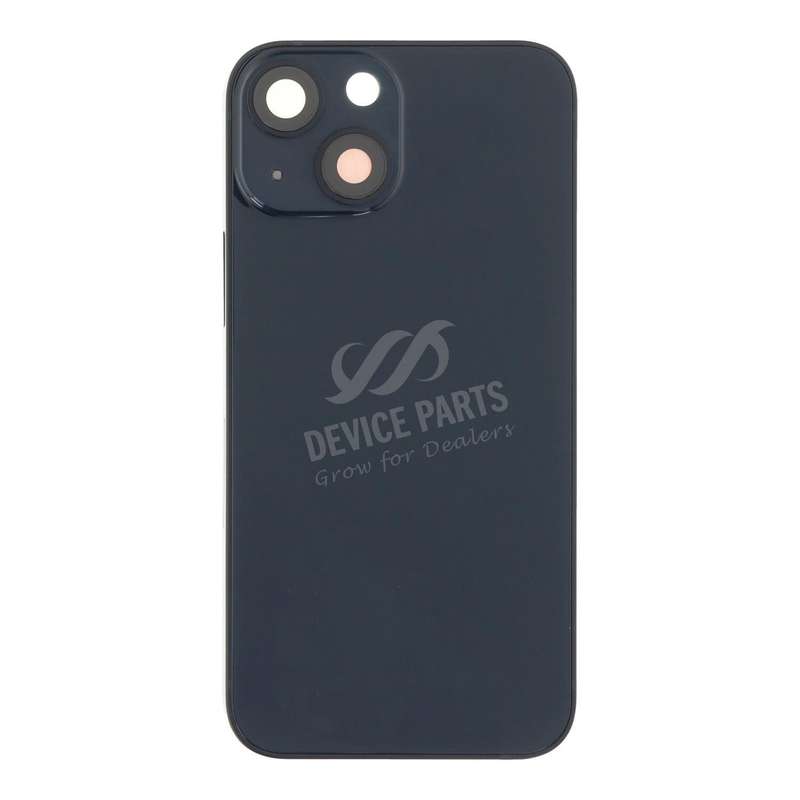 Middle Frame + Battery Door + Back Camera Lens and Bezel + Side Buttons + SIM Card Tray with Magn...
