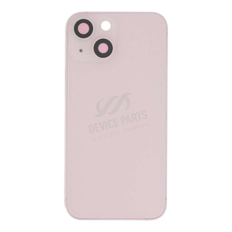 Middle Frame + Battery Door + Back Camera Lens and Bezel + Side Buttons + SIM Card Tray with Magn...