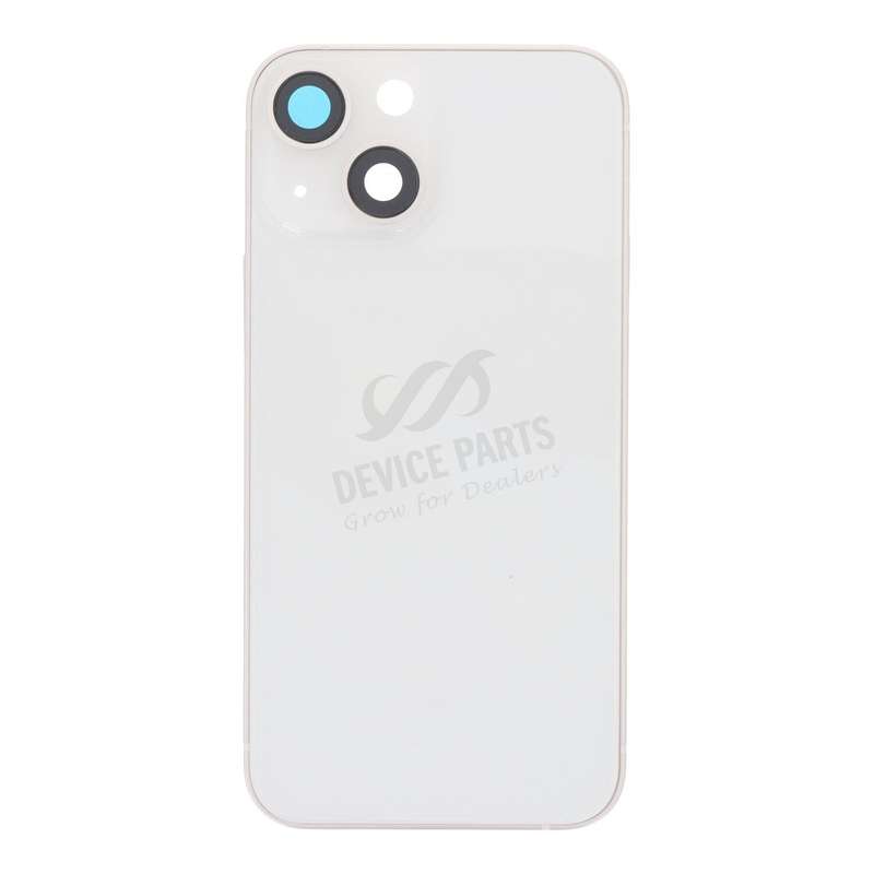Middle Frame + Battery Door + Back Camera Lens and Bezel + Side Buttons + SIM Card Tray with Magn...