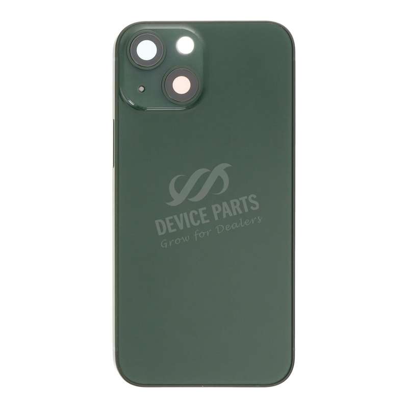 Middle Frame + Battery Door + Back Camera Lens and Bezel + Side Buttons + SIM Card Tray with Magn...