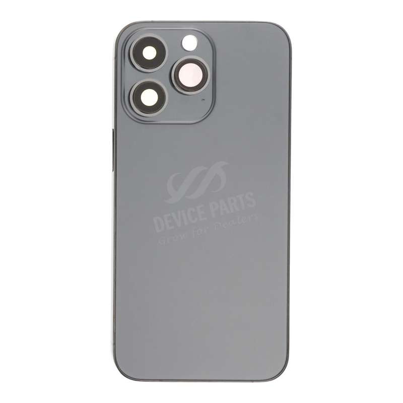 Middle Frame + Battery Door + Back Camera Lens and Bezel + Side Buttons + SIM Card Tray with Magn...
