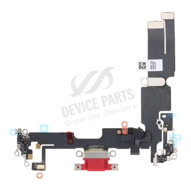 Charging Port Flex Cable for iPhone 14 Plus Red Ori R