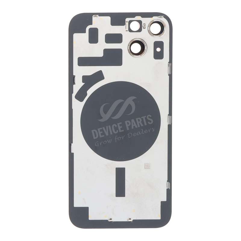 Battery Door + Back Camera Lens and Bezel for iPhone 14 Red OEM