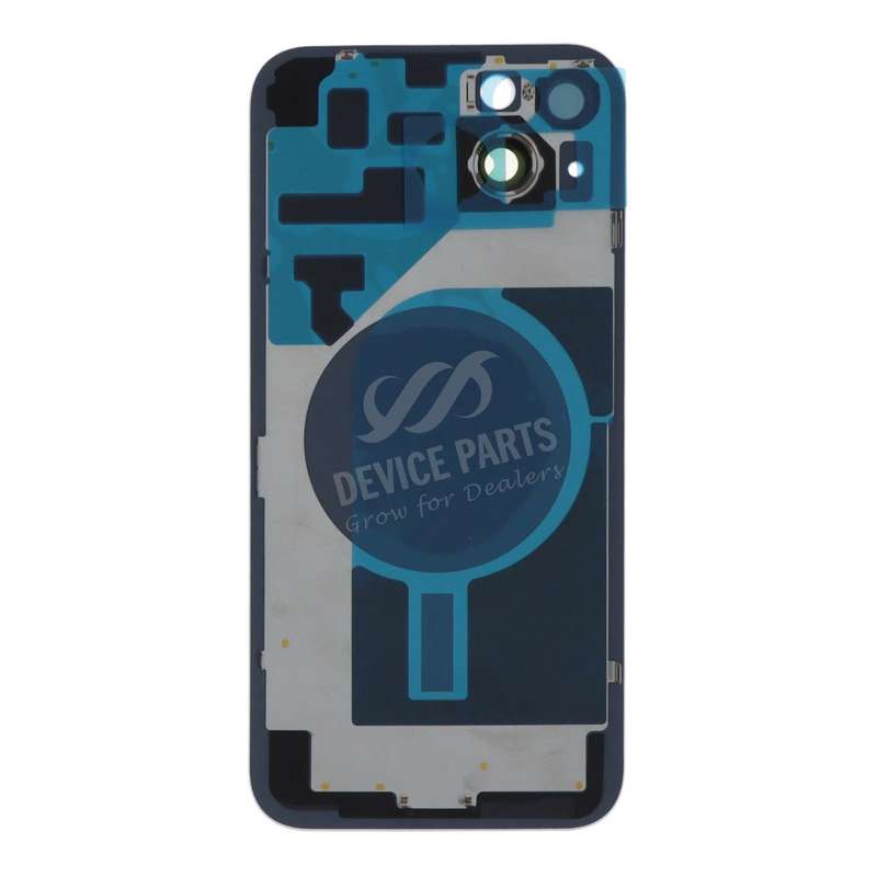 Battery Door + Back Camera Lens and Bezel for iPhone 14 Plus Purple OEM