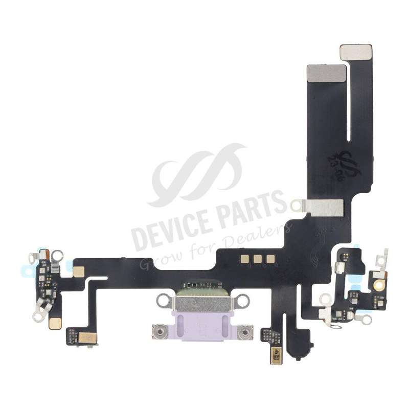 Charging Port Flex Cable for iPhone 14 Purple HQ