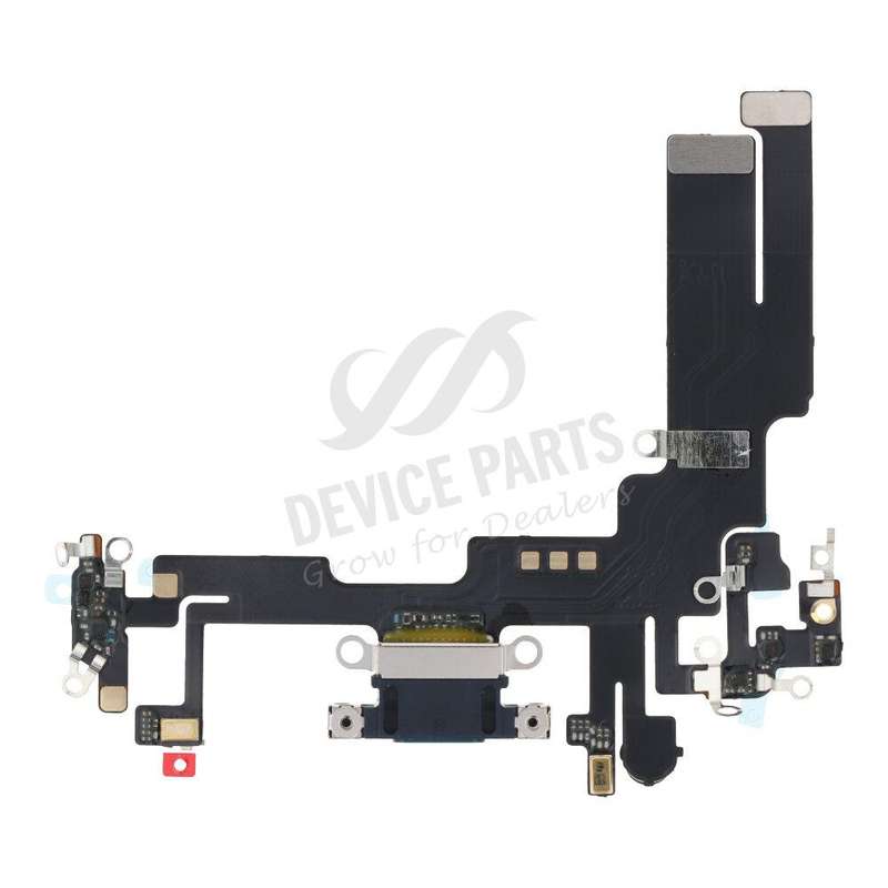 Charging Port Flex Cable for iPhone 14 Black OEM