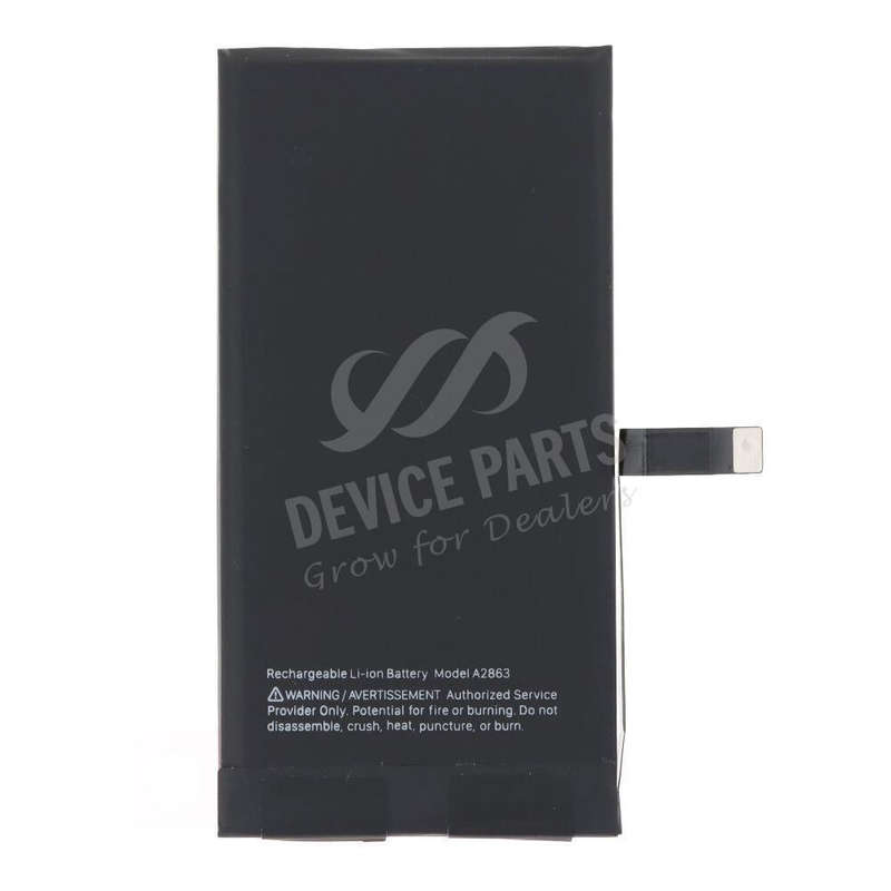3279mAh Battery + Battery Adhesive for iPhone 14 OEM without Logo