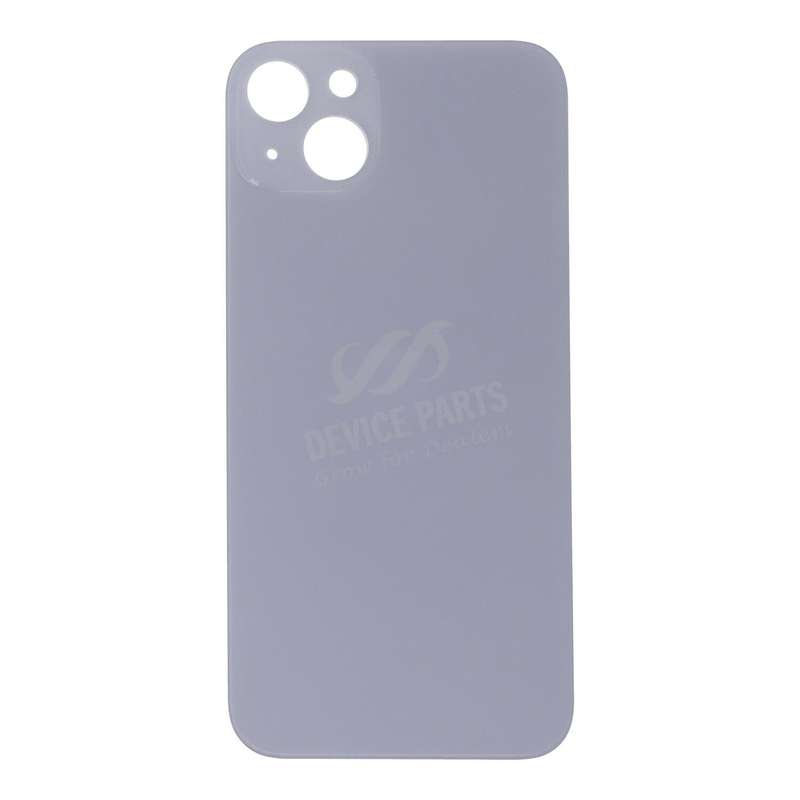 Battery Door with Adhesive for iPhone 14 Plus Small Hole Purple OEM