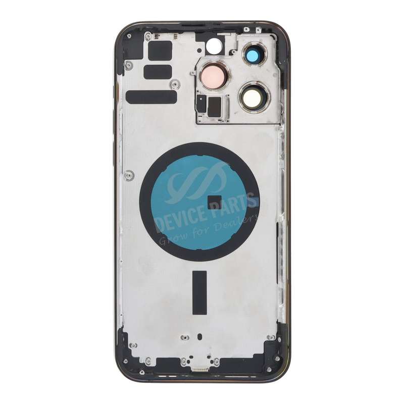 Middle Frame + Battery Door + Back Camera Lens and Bezel + Side Buttons with Magnetism Ring+Speak...