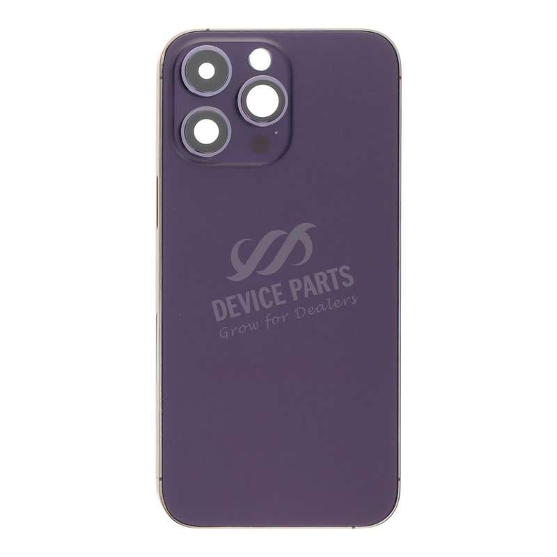 Middle Frame + Battery Door + Back Camera Lens and Bezel + Side Buttons with Magnetism Ring+Speak...