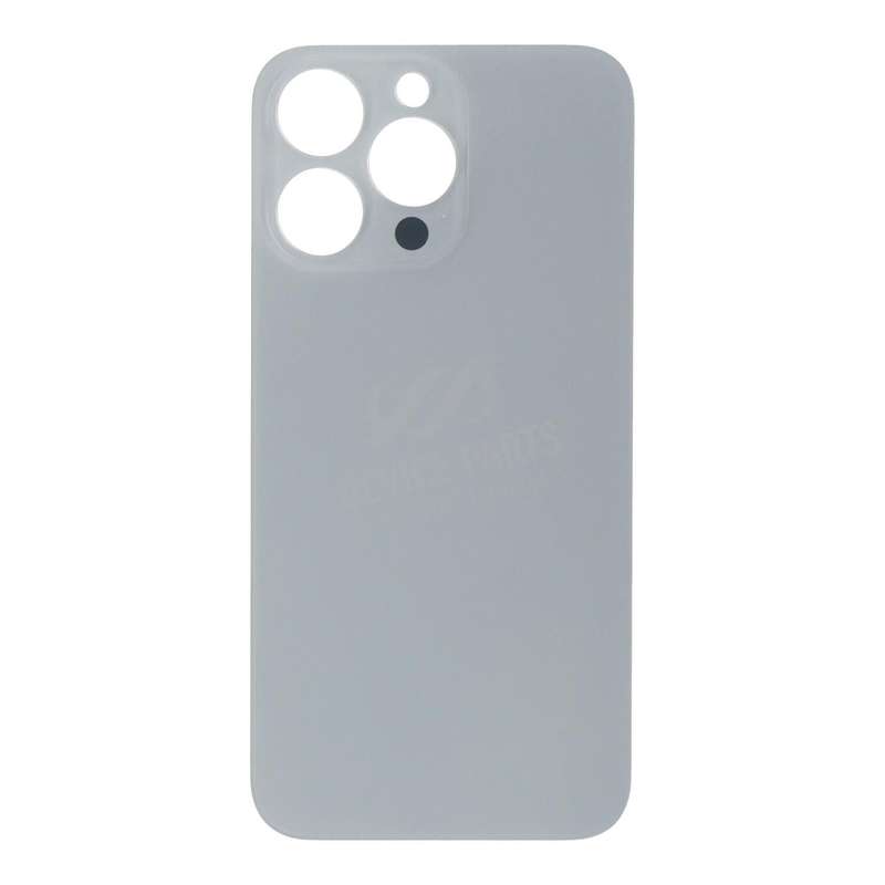Battery Door with Adhesive for iPhone 13 Pro 6.1" Large Hole White without Logo OEM