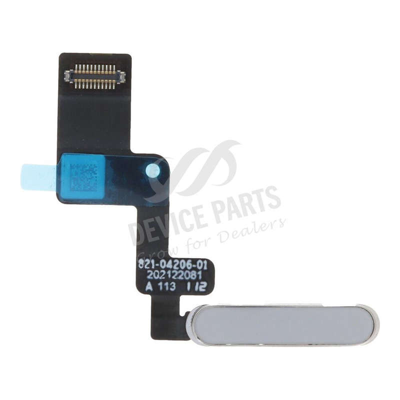 Fingerprint Sensor Flex Cable for iPad 2022(iPad 10th) Silver Ori