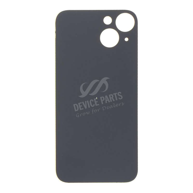 Battery Door with Adhesive for iPhone 14 Large Hole Yellow HQ