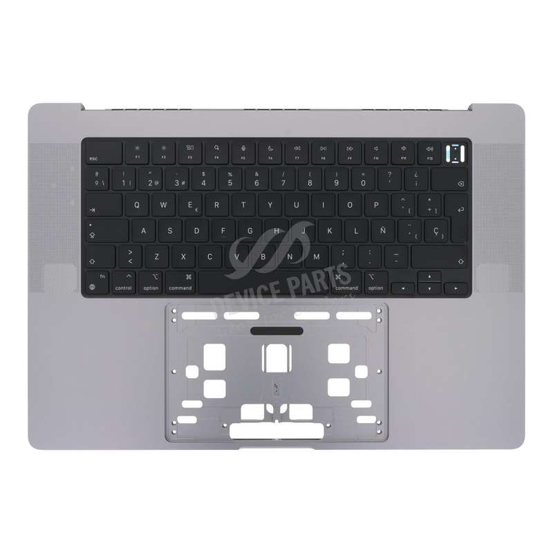 Top Case + Keyboard without Trackpad for MacBook Pro 16" 2021 A2485 Spanish Version Gray Ori