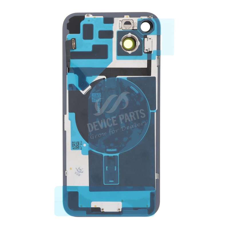 Battery Door + Back Camera Lens and Bezel with Bracket + Wireless Charger Chip + Magnetism Ring +...