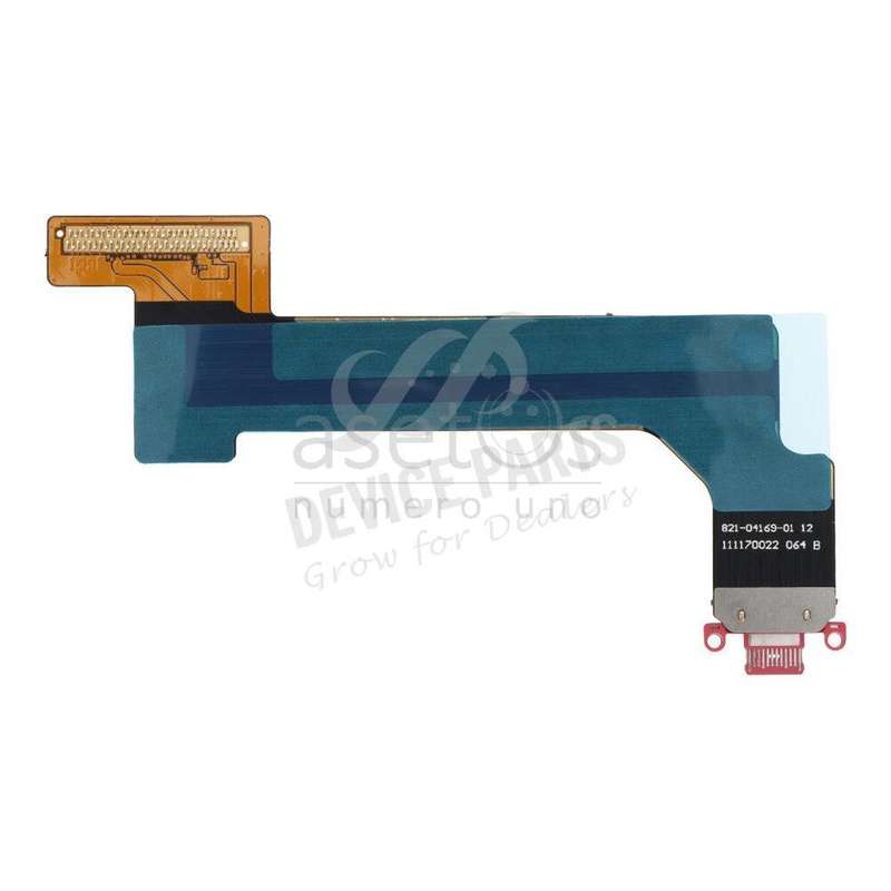 Charging Port Flex Cable for iPad 2022(iPad 10th) Cellular Version Red OEM
