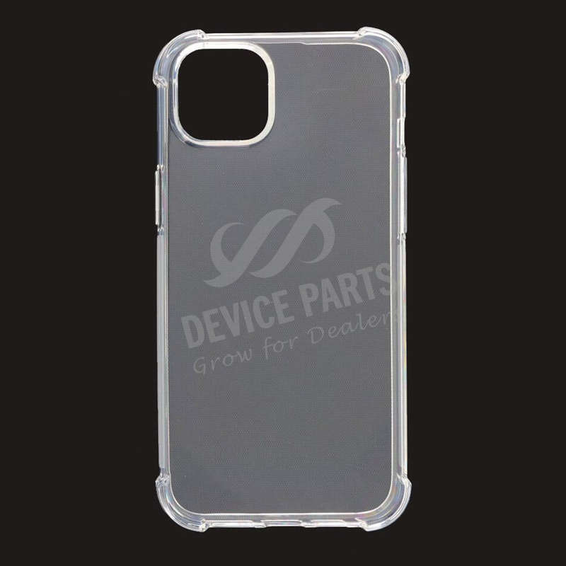 Anti-Shock TPU Case for iPhone 15 Plus Transparent