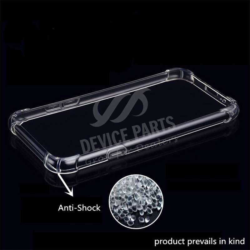 Anti-Shock TPU Case for iPhone 15 Plus Transparent
