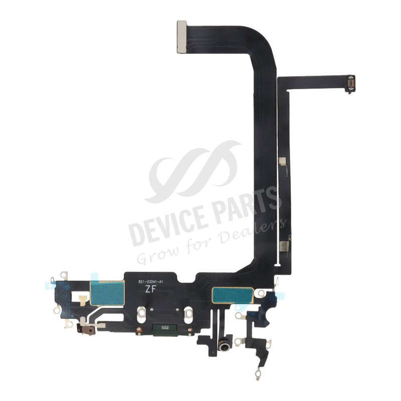 Charging Port Flex Cable for iPhone 13 Pro Max 6.7" Green without Logo HQ