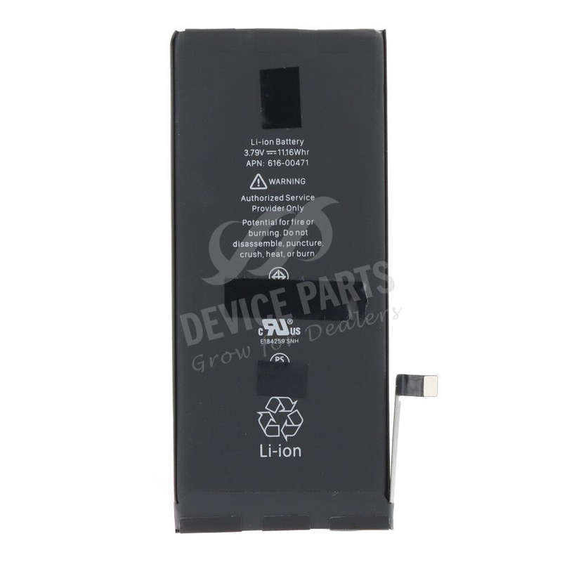 616-00471 2942mAh Battery + Battery Adhesive for iPhone XR OEM