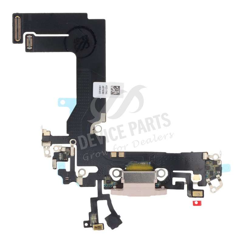 Charging Port Flex Cable for iPhone 13 Mini 5.4" Pink without Logo OEM