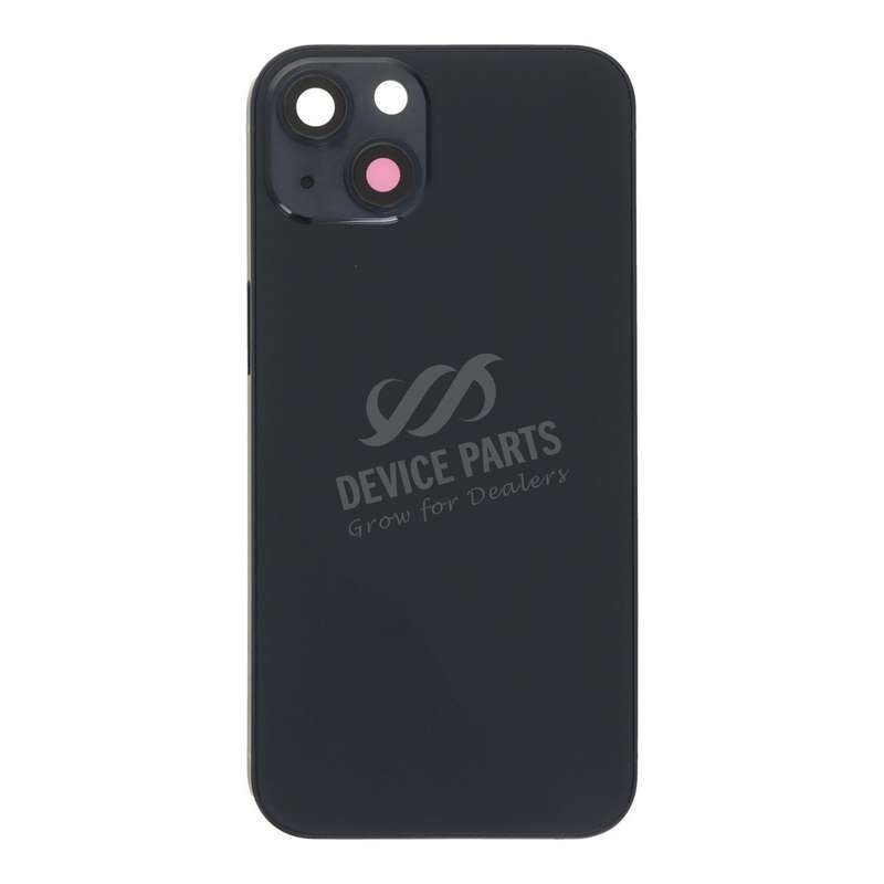Middle Frame + Battery Door + Back Camera Lens and Bezel + Side Buttons + SIM Card Tray with Magn...