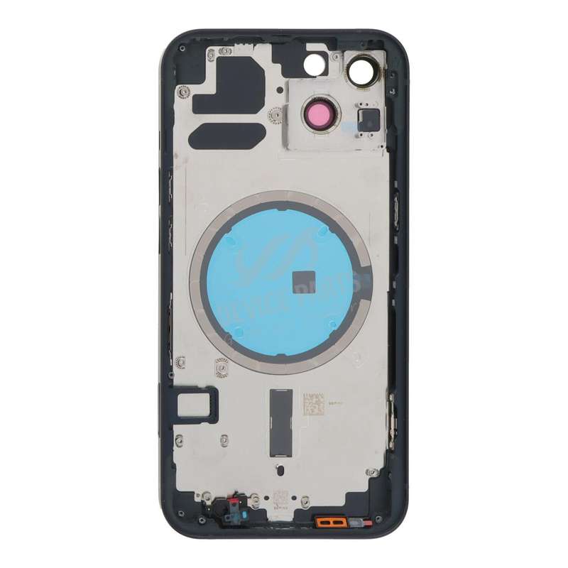 Middle Frame + Battery Door + Back Camera Lens and Bezel + Side Buttons + SIM Card Tray with Magn...