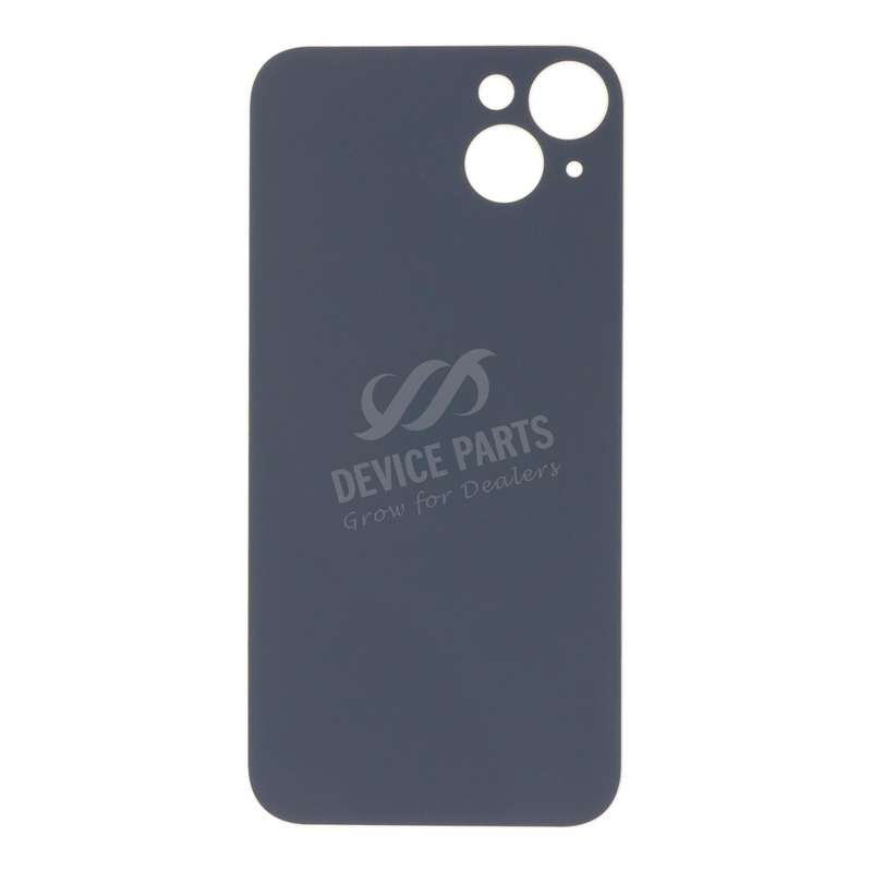 Battery Door with Adhesive for iPhone 14 Plus Large Hole Yellow OEM