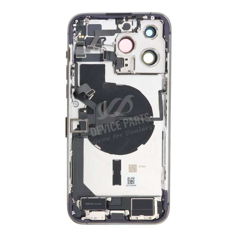 Battery Door Assembly for iPhone 14 Pro Max A2893/A2896/A2895/A2894 European Version Purple OEM