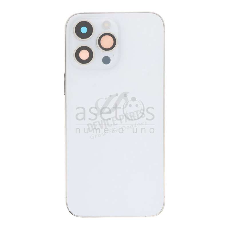 Battery Door Assembly for iPhone 14 Pro Max A2893/A2896/A2895/A2894 European Version Silver OEM
