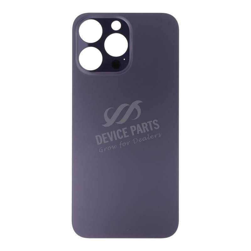 Battery Door with Adhesive for iPhone 14 Pro Max Large Hole Purple without Logo OEM