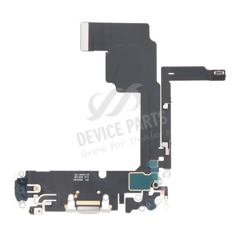 Charging Port Flex Cable for iPhone 15 Pro White Titanium Ori
