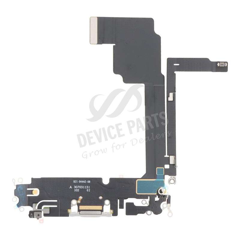 Charging Port Flex Cable for iPhone 15 Pro Max White Titanium Ori