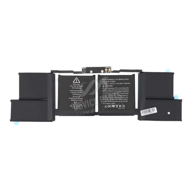 A1953 Battery + Battery Adhesive for Macbook Pro Retina 15" A1990 2017-2018 OEM without Logo